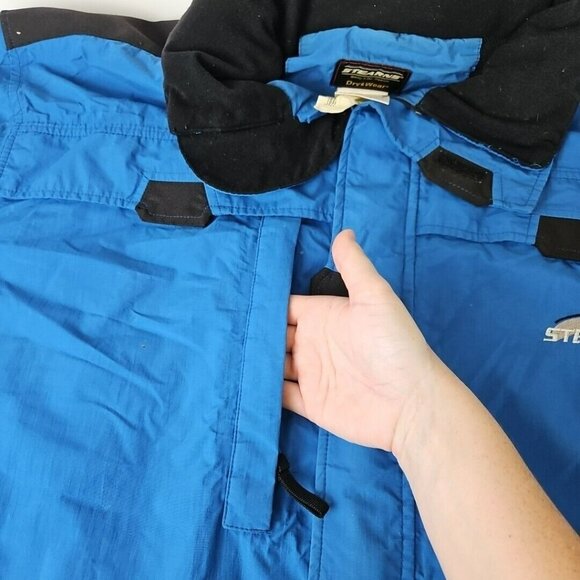 Stearns Elite Drywear Blue XXL 2XL Workwear Rain Jacket Coat All Weather Winter - Picture 3 of 16